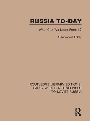 cover image of Russia To-Day